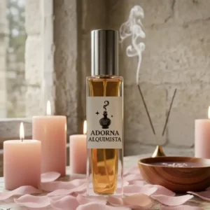 Perfume para la sensualidad VENUS resultado de un ritual enfocado en encanto y presencia personal